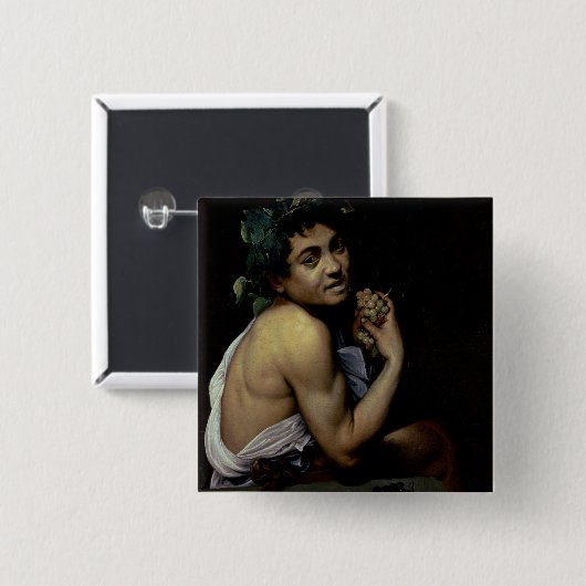 Der kranke Bacchus, 1591 Button (Vorne & Hinten)