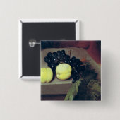 Der kranke Bacchus Button (Vorne & Hinten)