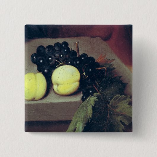 Der kranke Bacchus Button (Vorderseite)