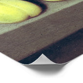 Der kranke Bacchus Poster (Ecke)