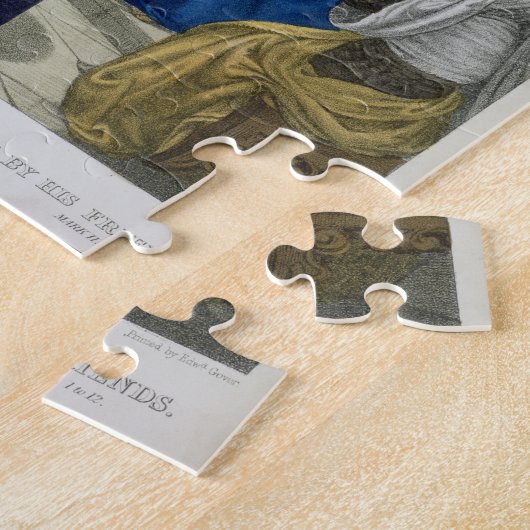 Der Kranke der Lähmung holte Christus bis zum Puzzle (Seite)