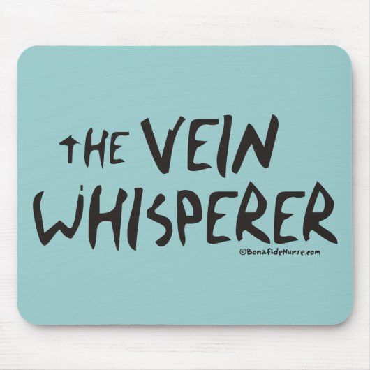 Der Krankenschwester-AderWhisperer Mousepad (Vorne)