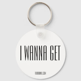 Der Krasse Schlüsselanhänger "IWANNAGET"