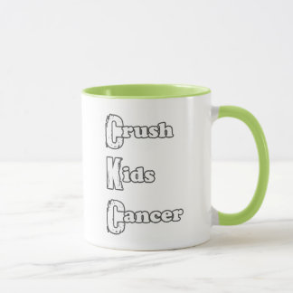 Der Krebs-" Grün-Tasse "der Zerstampfungs-Kinder Tasse