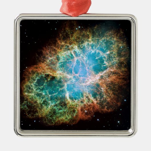 Der Krebsnebel Ornament Aus Metall (Vorne)