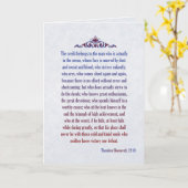 Der Kredit gehört dem Mann in der Arena Karte (Gelbe Blume)