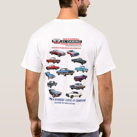 Der Kreis 2019 des Siegers der Meister T-Shirt (Rückseite)