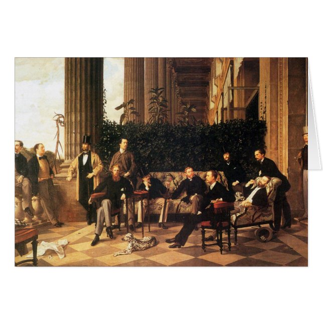 Der Kreis der Rue Royale durch James Tissot (Vorderseite (Horizontal))