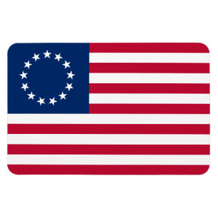 Der Kreis der Sterne, Amerikanische Flagge von Bet Magnet