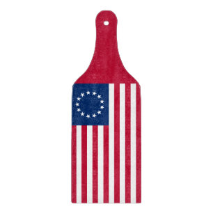 Der Kreis der Sterne, amerikanische Flagge von Bet Schneidebrett