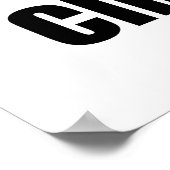 Der Kreis des Lebens Pizza Poster (Ecke)