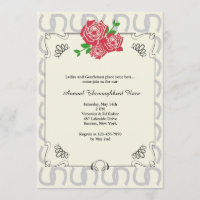 Der Kreis-Pferderennen-Einladung des Siegers