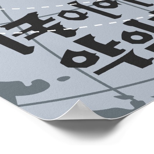 Der Kreis Poster (Ecke)