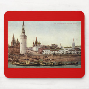 Der Kreml, Moskau, Russland 1915 Vintag Mousepad