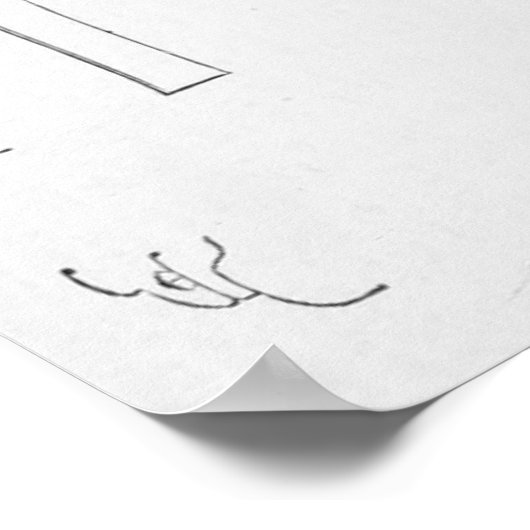 Der Kreuzbogen Poster (Ecke)