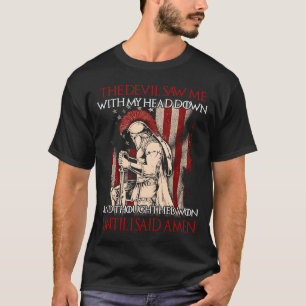 Der Kreuzfahrer, der Teufel sah mich Ritter Temple T-Shirt