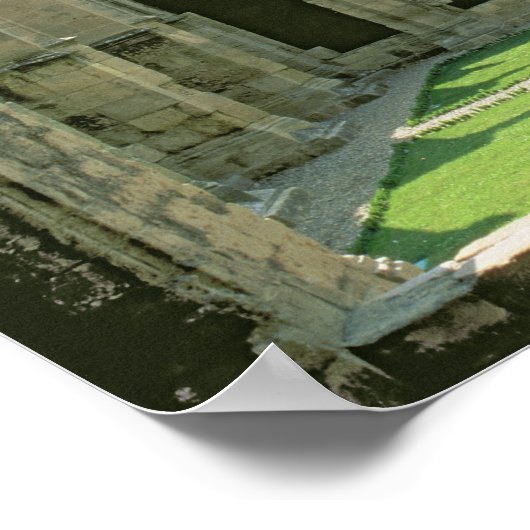 Der Kreuzgang Poster (Ecke)