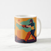 Der Kricketer Kaffeetasse (VorderseiteRechts)