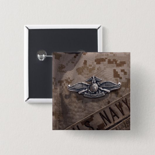 Der Krieg der Flottenstreitkräfte Button (Vorne & Hinten)