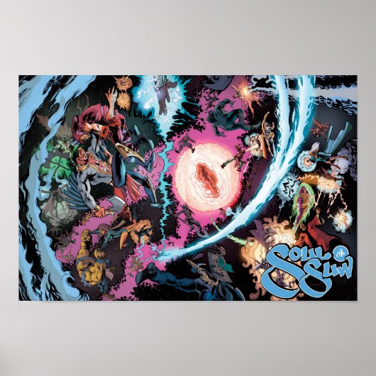 Der Krieg der Großen Supremien Poster (Vorne)