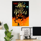 Der Krieg der Welt 1953 - Theateraufführung Poster (Heimbüro)