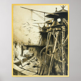 Der Krieg der Welten (1906) Poster