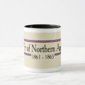 "Der Krieg des Nordangriffs" Butternut-Tasse Tasse (Zentrum)