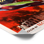 DER KRIEG DES WORLDS Retro SciFi Film HG Wells VI Poster (Ecke)