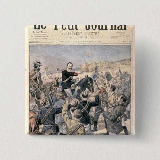 Der Krieg im Transvaal Button (Vorderseite)