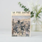 Der Krieg im Wandel Postkarte (Stehend Vorderseite)