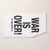 Der Krieg ist vorbei Badhandtuch Set (Handtuch)