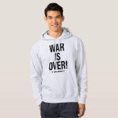 Der Krieg ist vorbei Hoodie (Vorne ganz)