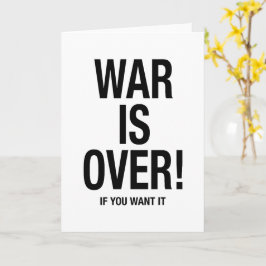 Der Krieg ist vorbei Karte