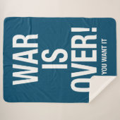 Der Krieg ist vorbei Sherpadecke (Vorderseite (Horizontal))