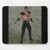Der Krieger 001 Mousepad (Vorne)