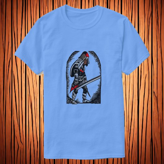 Der Krieger | Art der AI T-Shirt