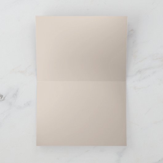 Der Krieger flüstert "Ich bin der Sturm"  Karte (Innenseite)