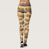 Der Krieger Leggings (Rückseite)