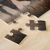 Der Krieger und der Bär Puzzle (Seite)