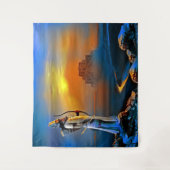 Der Krieger Wandteppich (Vorderseite)