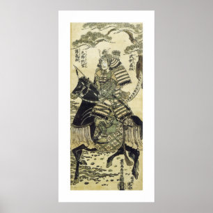 Der Kriegerheld (weiß) Poster