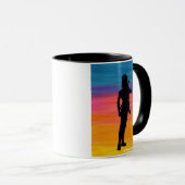 Der Kriegermädchen-Weg klein Tasse (VorderseiteRechts)