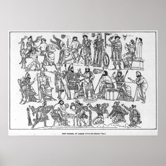 Der Kriegs-Rat von Darius Poster (Vorne)