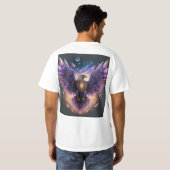 "Der Kristalladler" T-Shirt (Schwarz voll)