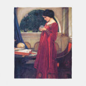 Der Kristallball, John William Waterhouse Fleecedecke (Vorderseite)