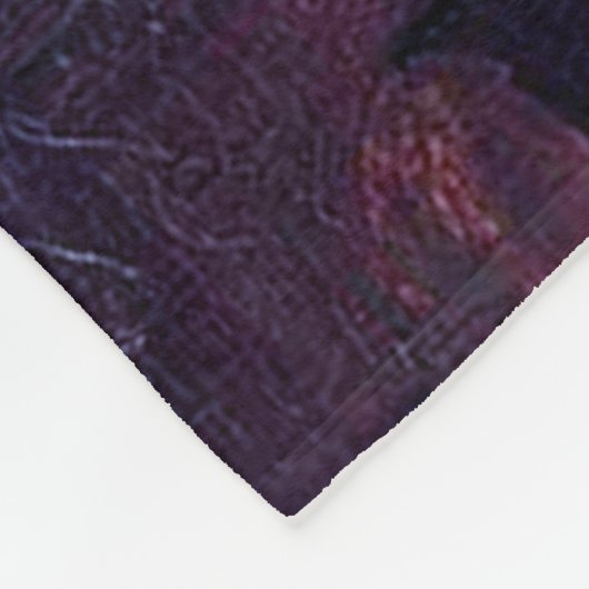 Der Kristallball, John William Waterhouse Fleecedecke (Ecke)