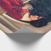 Der Kristallball, John William Waterhouse Geschenkpapier (Ecke)