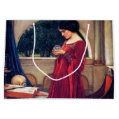 Der Kristallball, John William Waterhouse Große Geschenktüte (Vorderseite)