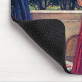 Der Kristallball, John William Waterhouse Mousepad (Ecke)