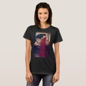 Der Kristallball, John William Waterhouse T-Shirt (Vorne ganz)